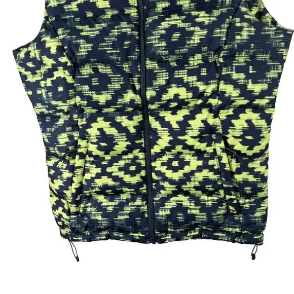 North Face Nuptse 2 Vest Puffer 700 Goose Down Cosmic Blue Outdoor Womens XS - Picture 3 of 9